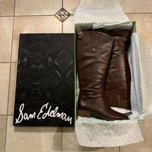 NWB Sam Edelman Penny 2 wide calf leather boot 7.5
